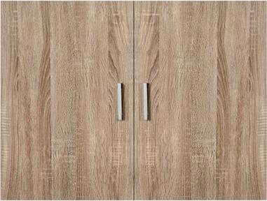HomeMarkt Jaslyn Πατάρι Δίφυλλης Ντουλάπας Sonoma 60x80x42cm HM350.02