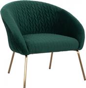 HomeMarkt Joyce HM8549.03 Βελούδο Κυπαρισσί 80x75x75cm