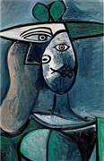 HomeMarkt Καμβάς Woman With Green Hat 45x70x3cm HM7193.01