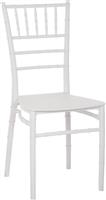 HomeMarkt Καρέκλα Catering Πολυπροπυλενίου Tiffany Λευκή 40x47x88.5cm HM8058.41