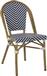 HomeMarkt Καρέκλα Εξωτερικού Χώρου Αλουμινίου Μπλε 46x56x88cm HM5860.02
