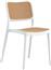 HomeMarkt Καρέκλα Εξωτερικού Χώρου Πολυπροπυλενίου Λευκή 41x49x102cm HM5934.01