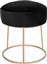 HomeMarkt Karlo Μαύρο Βελουτέ Φ35x43cm HM8411.04