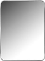 HomeMarkt Καθρέπτης Τοίχου με Ασημί Μεταλλικό Πλαίσιο 80x60cm HM9584.40
