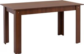 HomeMarkt Kelvin Τραπέζι Κουζίνας Ξύλινο Λευκό 140x80x77cm HM2429.03