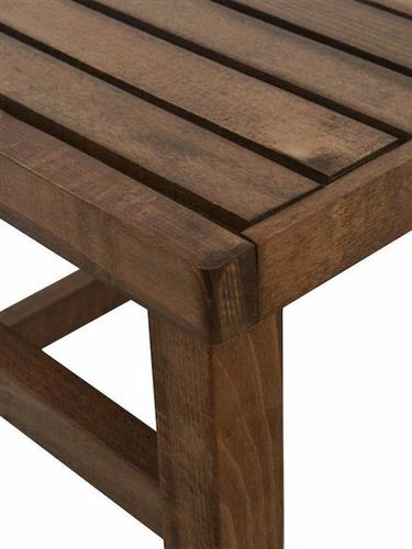 HomeMarkt Koli HM289.02 Ξύλινο Καρυδί 40x40x45cm