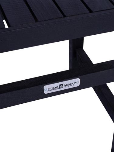 HomeMarkt Koli HM289.04 Μαύρο 40x40x45cm