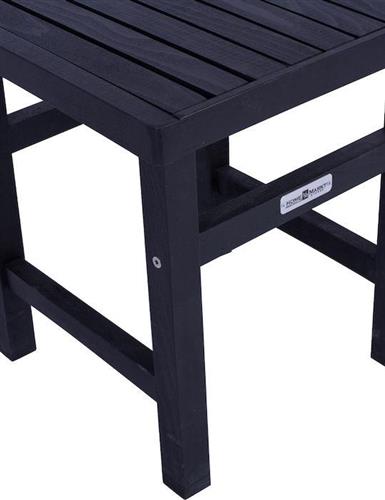 HomeMarkt Koli HM289.04 Μαύρο 40x40x45cm