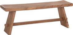 HomeMarkt Konny Παγκάκι Εξωτερικού Χώρου Ξύλινο 121x30.5x45cm HM18450