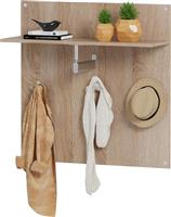 HomeMarkt Κρεμάστρα Τοίχου Ξύλινη 3 Θέσεων 80x25x80cm HM4361