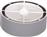 HomeMarkt Kriks Κρεμαστό Φωτιστικό Γκρι με Ντουί E27 30x30x70cm HM4706.01
