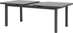 HomeMarkt Krinter Τραπέζι Επεκτεινόμενο Αλουμινίου Ανθρακί 180+60x100x77cm HM6062.03