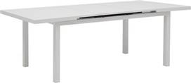 HomeMarkt Krinter Τραπέζι Επεκτεινόμενο Αλουμινίου Λευκό 180+60x100x77cm HM6062.01