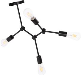 HomeMarkt Lighty Κρεμαστό Φωτιστικό Μαύρο LED HM7405.11