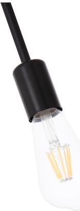 HomeMarkt Lighty Κρεμαστό Φωτιστικό Μαύρο LED HM7405.11