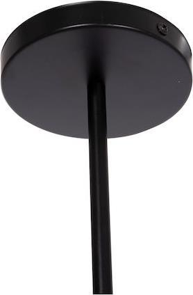 HomeMarkt Lighty Κρεμαστό Φωτιστικό Μαύρο LED HM7405.11