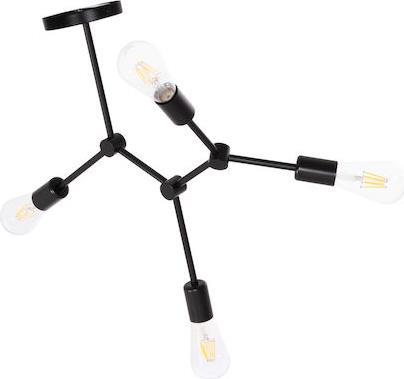 HomeMarkt Lighty Κρεμαστό Φωτιστικό Μαύρο LED HM7405.11