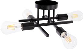 HomeMarkt Lighty Κρεμαστό Φωτιστικό Μαύρο LED HM7428.11