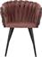 HomeMarkt Luanda HM8741.02 Βελούδο Σάπιο Μήλο Σετ 2 Τεμαxίων 60x54x78cm
