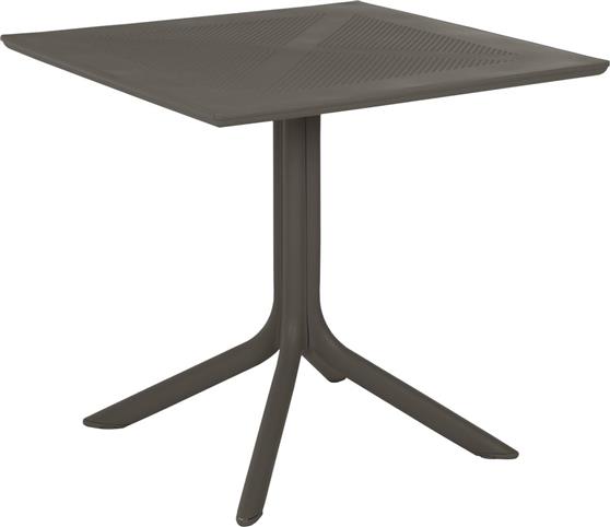 HomeMarkt Lunar Τραπέζι Catering για Μικρούς Εξωτερικούς Χώρους από Πολυπροπυλένιο Dark Olive 80x80x57cm HM5930.15