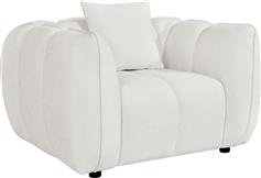 HomeMarkt Lykke Πολυθρόνα Εκρού 119x89x70cm HM3325.02