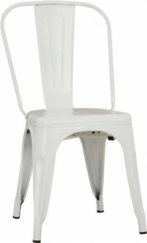 HomeMarkt Melita HM8641.21 Μεταλλική Λευκή Mat 43x50x82cm