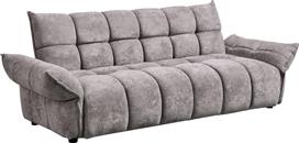 HomeMarkt Melu Τριθέσιος Καναπές Κρεβάτι Γκρι 240x90x85cm HM3314.01