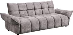 HomeMarkt Melu Τριθέσιος Καναπές Κρεβάτι Γκρι 240x90x85cm HM3314.01