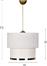 HomeMarkt Μεταλλικό με Ύφασμα Λευκό 30x75cm HM7506.01