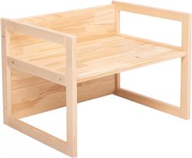 HomeMarkt Miko HM9289 Ξύλινο Φυσικό 64,5x45,x47cm