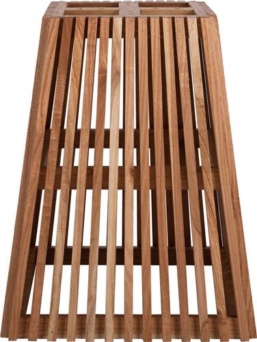 HomeMarkt Mindi Βάση Τραπεζιού από Ξύλο Φυσικό 60x60x75cm HM9460.01
