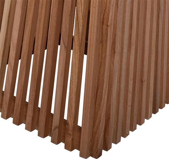 HomeMarkt Mindi Βάση Τραπεζιού από Ξύλο Φυσικό 60x60x75cm HM9460.01