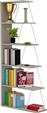 HomeMarkt Mini Tars Βιβλιοθήκη Sonoma-Λευκή 65x22x146cm HM2241.11