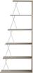 HomeMarkt Mini Tars Βιβλιοθήκη Sonoma-Λευκή 65x22x146cm HM2241.11