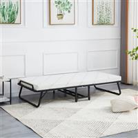 HomeMarkt Netti Πτυσσόμενο Ράντζο με Στρώμα Μονό 190x76cm HM691.01