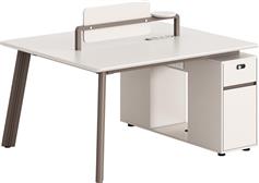 HomeMarkt Newline Γραφείο Ξύλινο Κρεμ 120x140x75cm HM18276