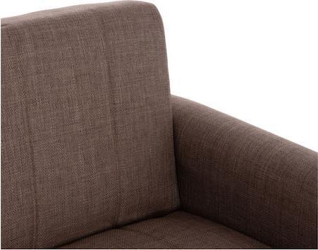 HomeMarkt Nikko Τριθέσιος Καναπές Κρεβάτι με Αποθηκευτικό Χώρο Καφέ 209x76x83cm HM3292.02