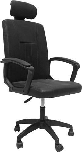 HomeMarkt Nimble Καρέκλα Γραφείου με Ανάκλιση Μαύρη HM1199.01