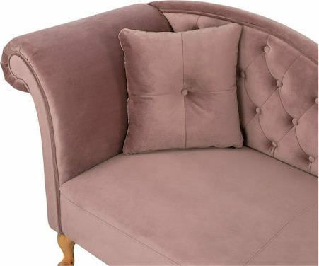 HomeMarkt Niovi T.Chesterfield Velvet Αριστέρο Μπράστο Σάπιο Μήλο 187x61x82cm HM3007.05