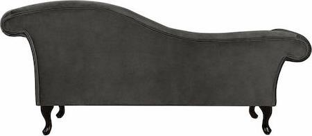HomeMarkt Niovi T.Chesterfield Velvet Δεξί Μπράστο Γκρι 189x61x84cm HM3008.10