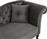 HomeMarkt Niovi T.Chesterfield Velvet Δεξί Μπράστο Γκρι 189x61x84cm HM3008.10