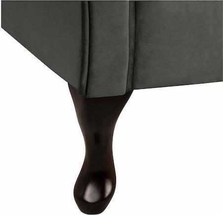 HomeMarkt Niovi T.Chesterfield Velvet Δεξί Μπράστο Γκρι 189x61x84cm HM3008.10
