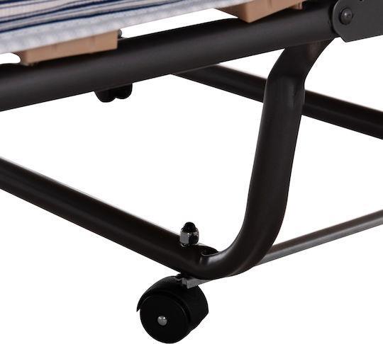 HomeMarkt Noble Πτυσσόμενο Ράντζο με Στρώμα 9cm Μονό HM393.01