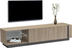 HomeMarkt Nourishe Έπιπλο Τηλεόρασης Sonama-Γκρι Μ186xΠ35xΥ46cm HM18373.13