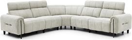 HomeMarkt Oracle Γωνιακός Καναπές Μπεζ 260x90x94cm HM3290.02