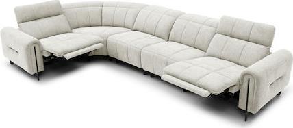 HomeMarkt Oracle Γωνιακός Καναπές Μπεζ 260x90x94cm HM3290.02