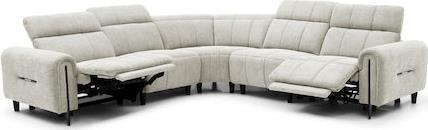 HomeMarkt Oracle Γωνιακός Καναπές Μπεζ 260x90x94cm HM3290.02