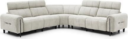 HomeMarkt Oracle Γωνιακός Καναπές Μπεζ 260x90x94cm HM3290.02