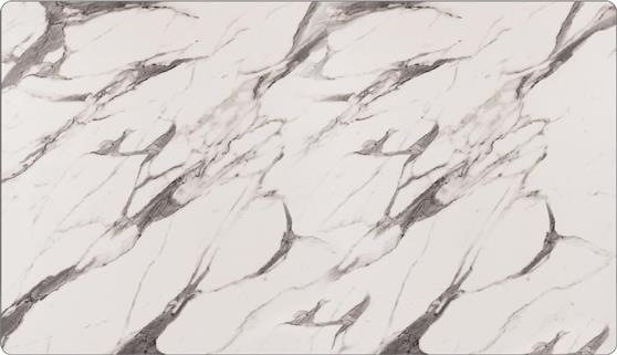 HomeMarkt Ορθογώνια Επιφάνεια Τραπεζιού από Μοριοσανίδα Marble White-Grey 120x69cm