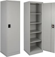 HomeMarkt Oviedo Μονόφυλλη Ντουλάπα Μεταλλική 50x45x185cm HM5117.11